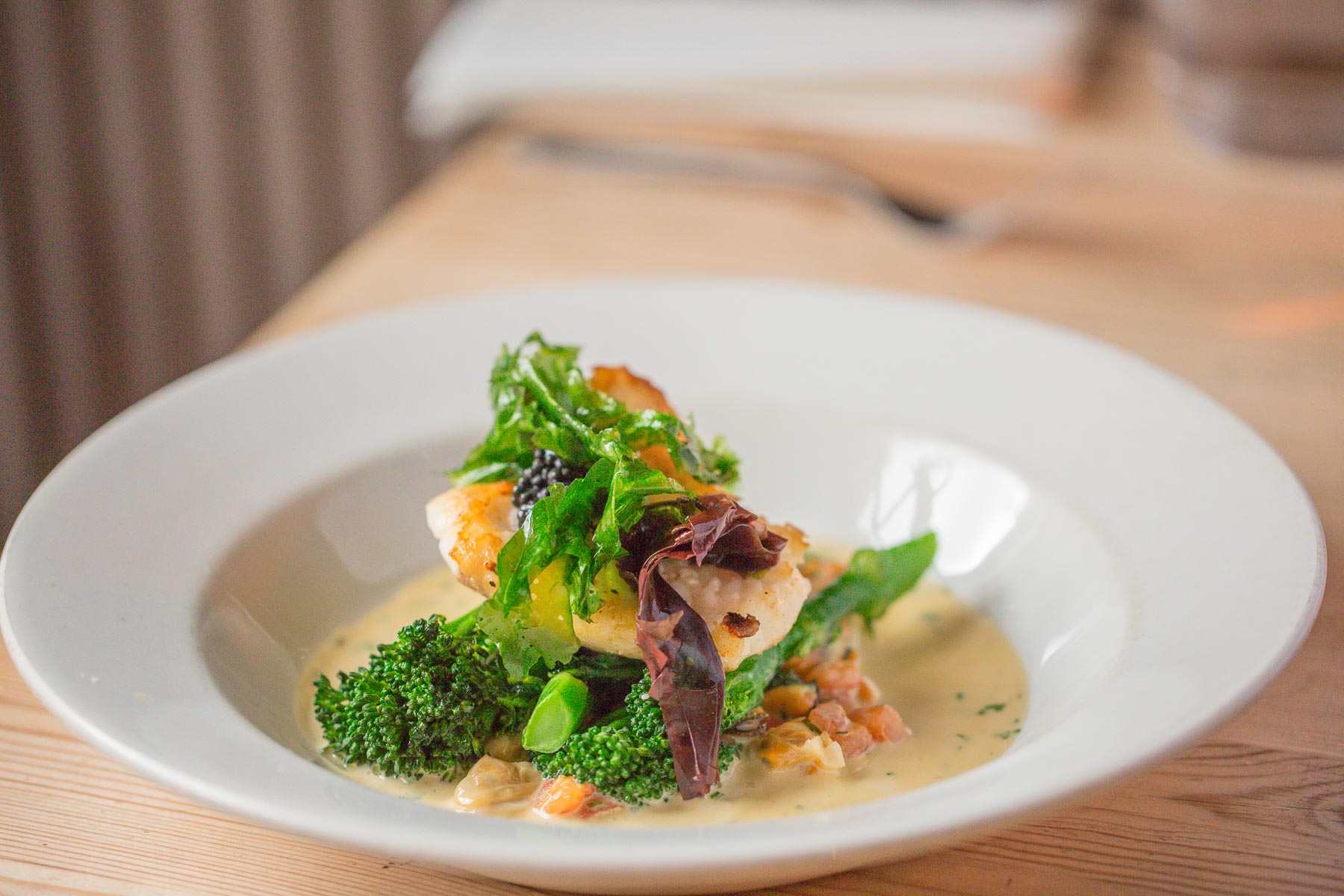 Monkfish at the Grain Store, Edinburgh