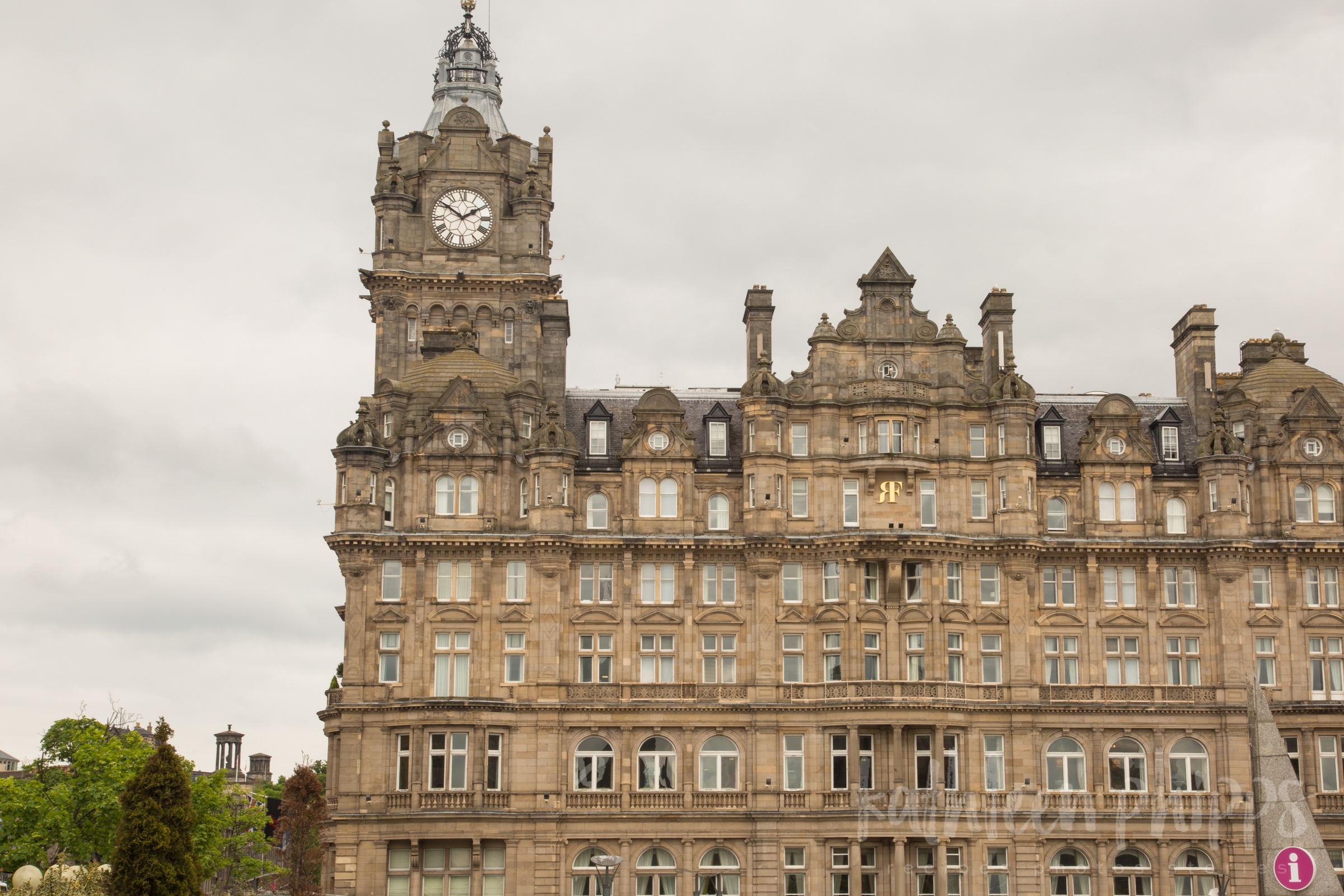 Afternoon Tea in the Palm Court at the Balmoral