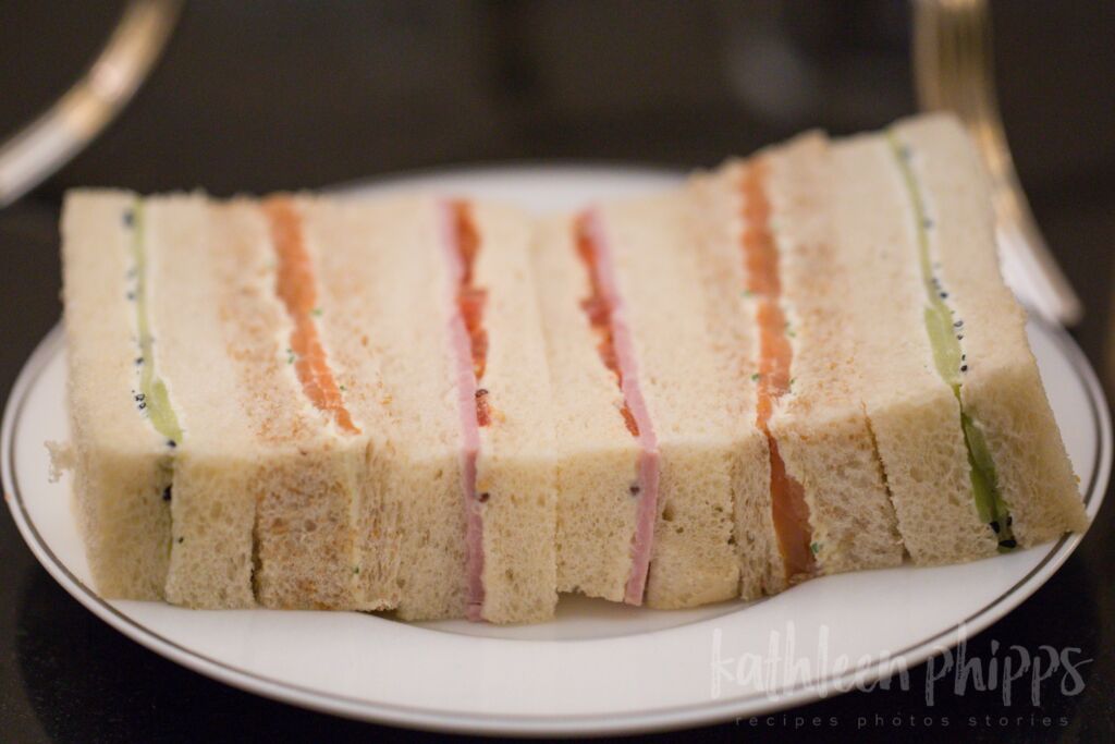 Tea sandwiches at the Balmoral Hotel, Edinburgh