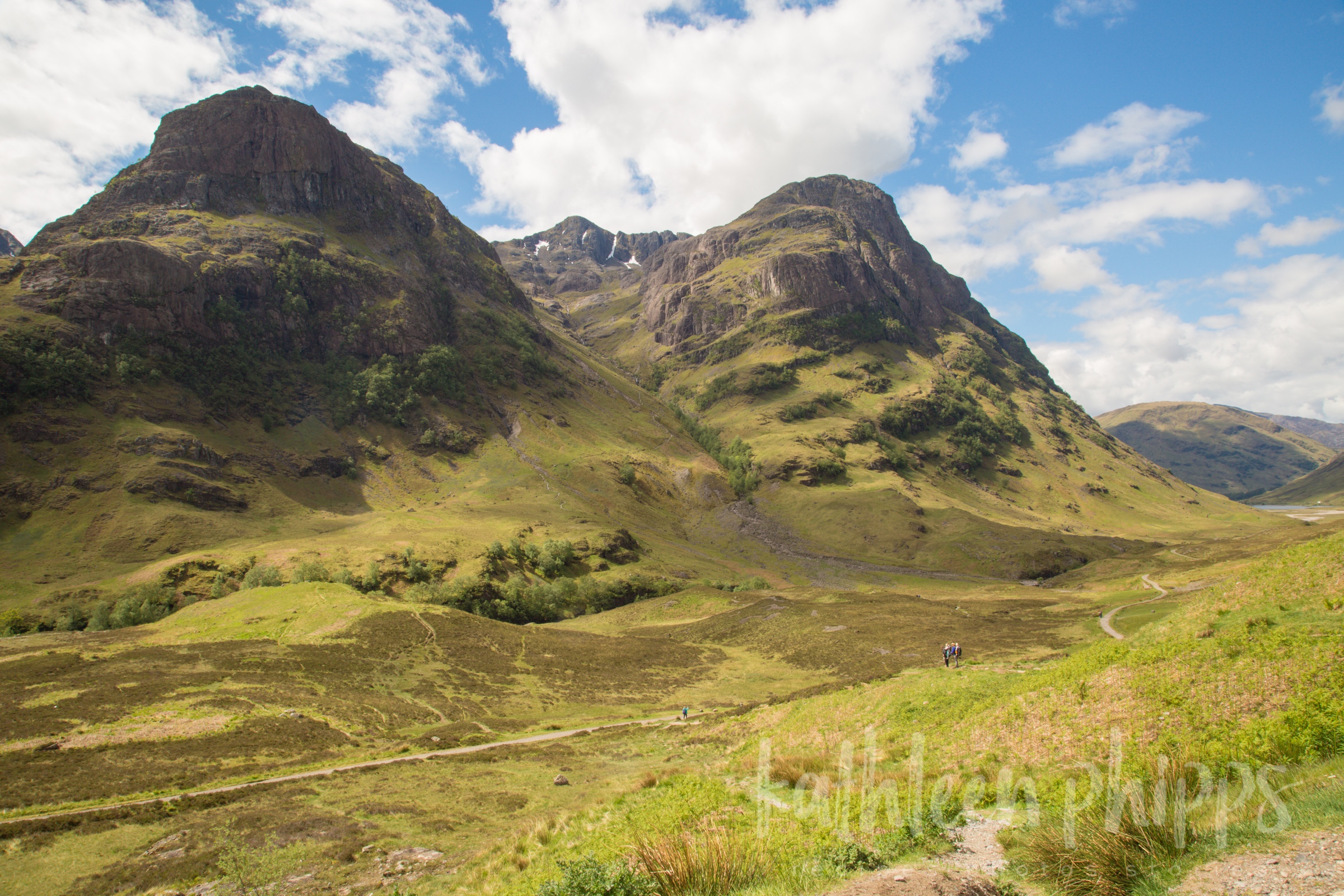 The Scottish highlands