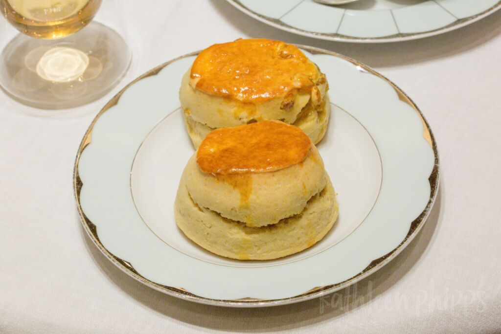 Freshly baked scones at the Dorchester, London