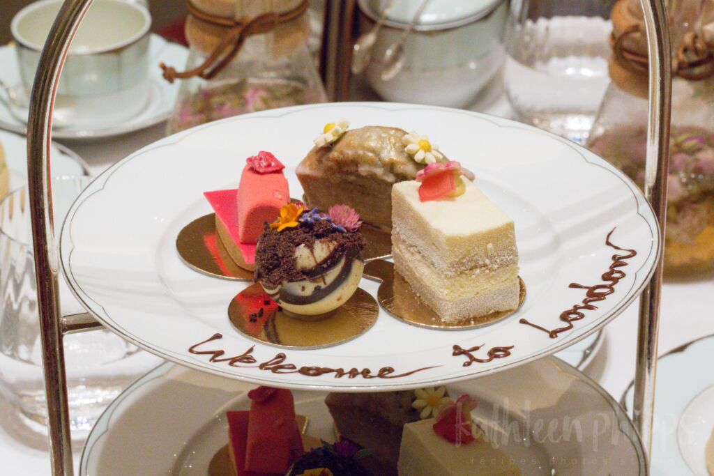 The Dorchester's Chelsea Flower Show floral-inspired desserts